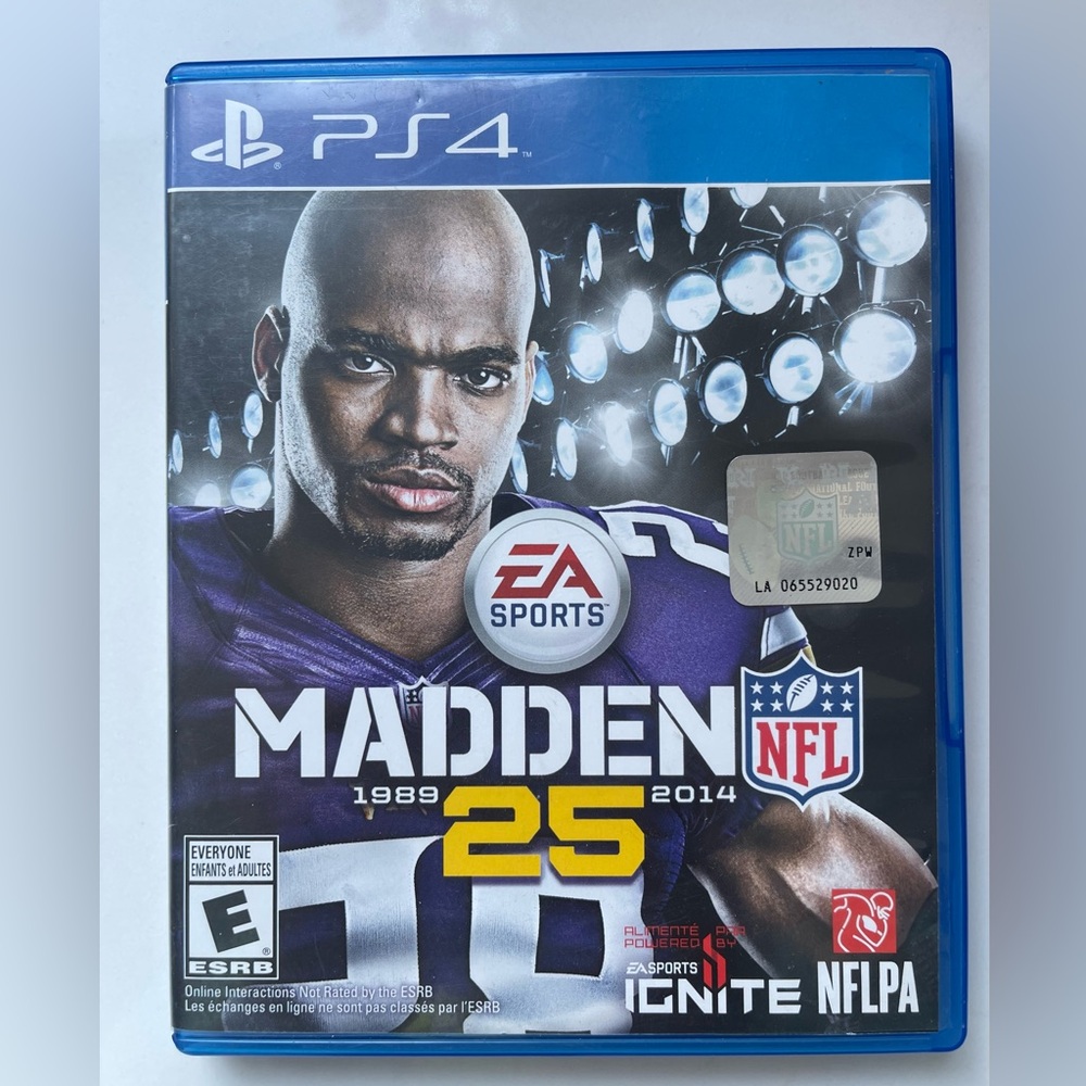 Madden NFL 25 - PS4 Game with manual